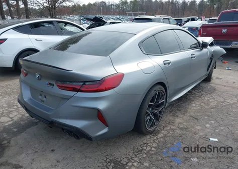 2025 BMW M8 Gran Coupe Competition z USA, uszkodzony, nr VIN WBSGV0C06SCU79322